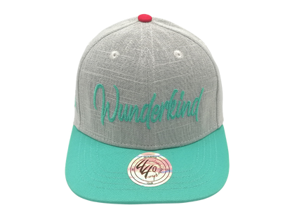 Kinder-Cap "Wunderkind", Grau-Mint, verschiedene Größen